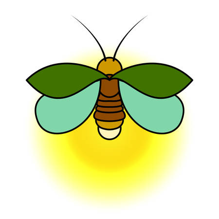 Detail Lightning Bug Clipart Nomer 13