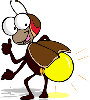 Detail Lightning Bug Clipart Nomer 21