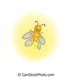 Detail Lightning Bug Clipart Nomer 34