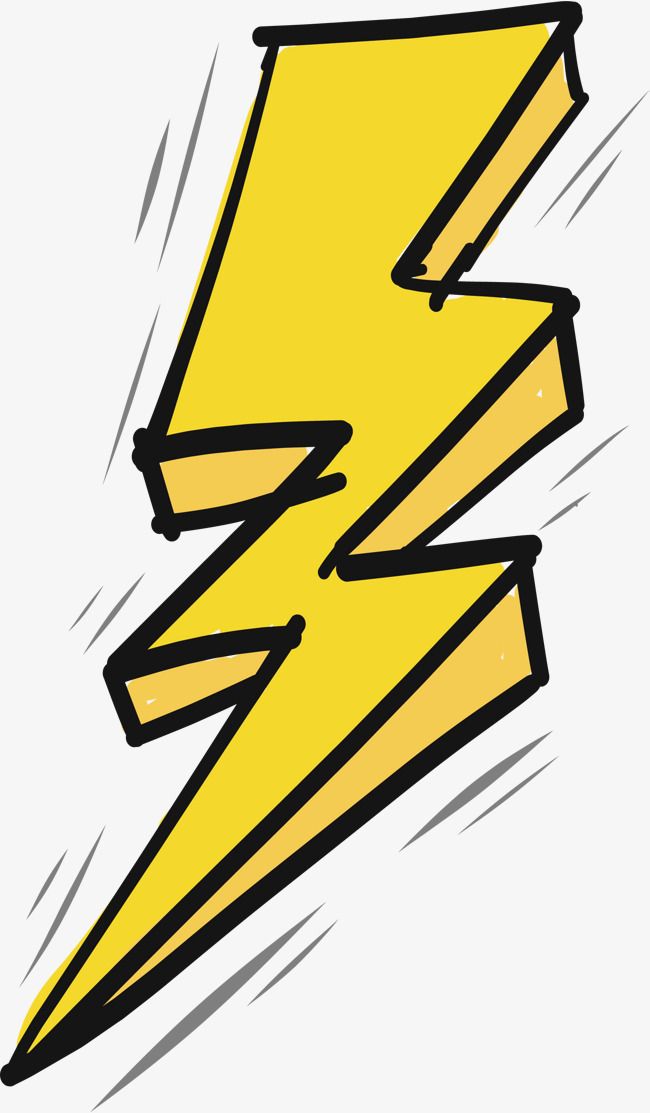 Detail Lightning Clipart Png Nomer 23