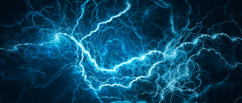 Detail Lightning Stock Photo Nomer 7