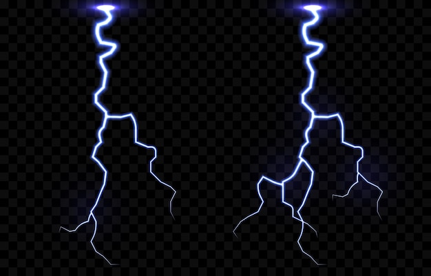 Detail Lightning Vector Png Nomer 29
