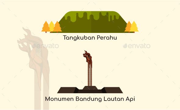 Detail Monumen Bandung Lautan Api Vector Nomer 9