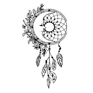 Detail Moon Dreamcatcher Wallpaper Nomer 48