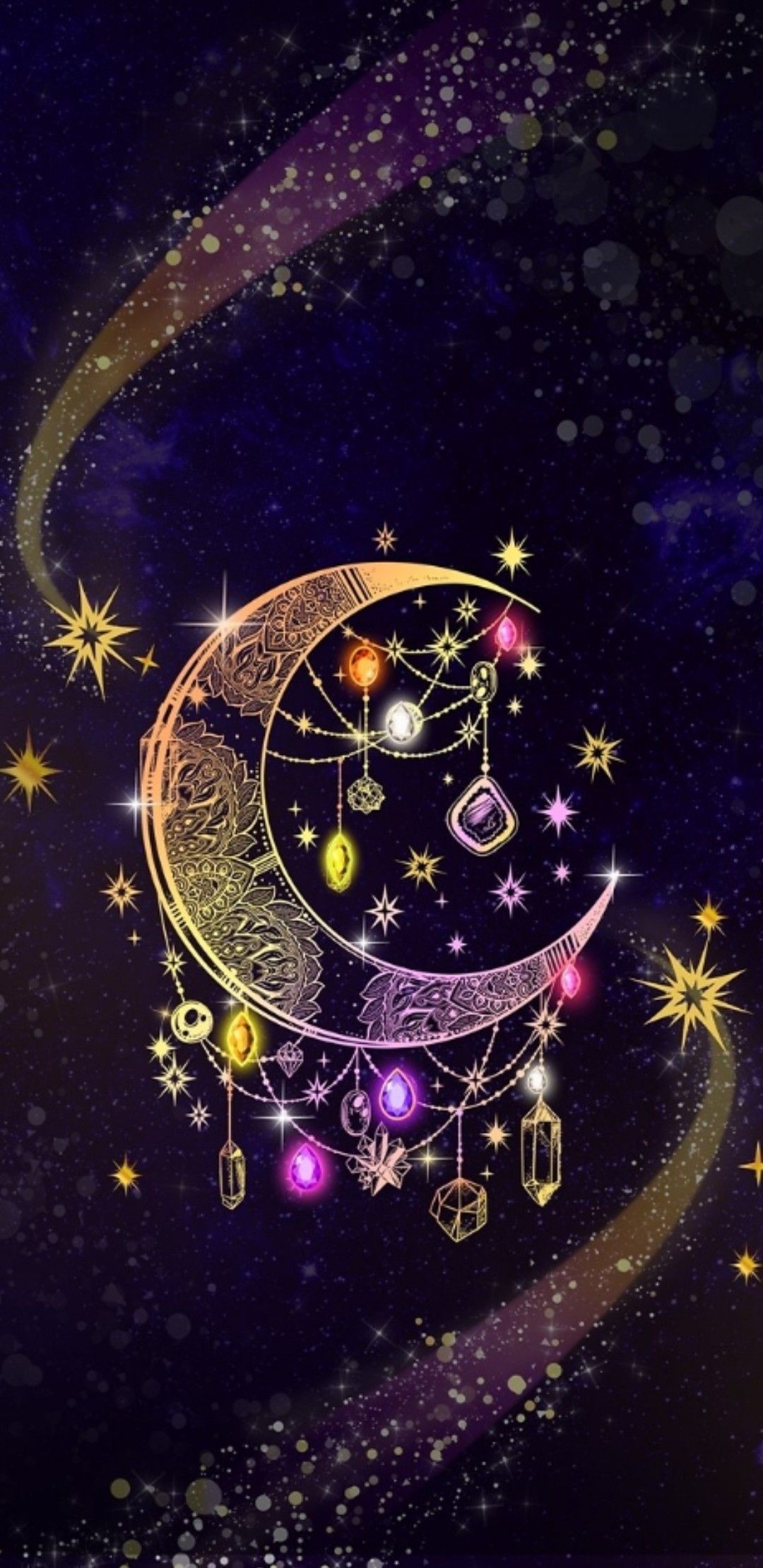 Detail Moon Dreamcatcher Wallpaper Nomer 10