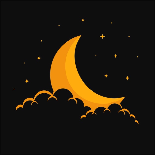 Detail Moon Vector Png Nomer 4