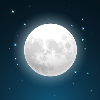 Detail Moon Vector Png Nomer 8