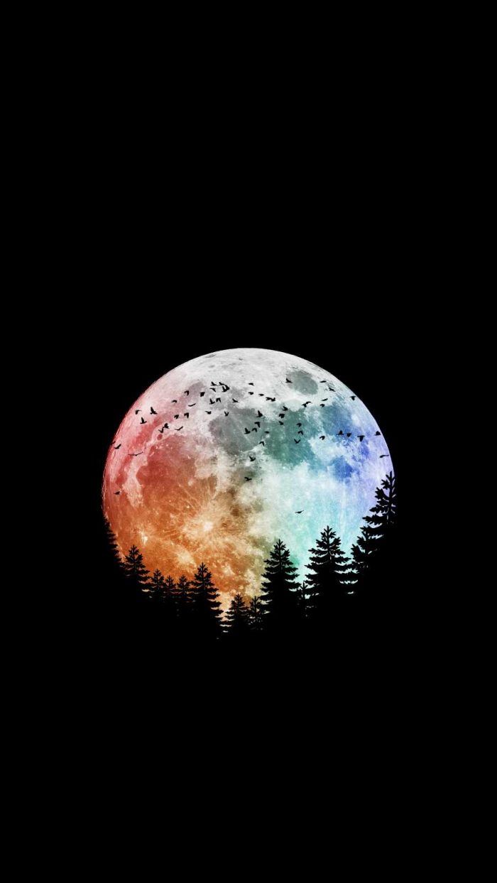 Detail Moon Wallpaper Iphone Nomer 29