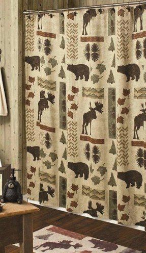 Detail Moose And Bear Curtains Nomer 16