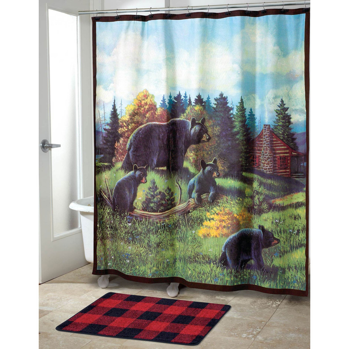 Detail Moose And Bear Curtains Nomer 52