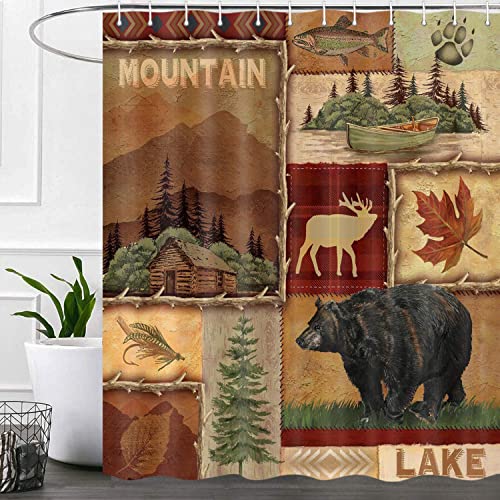 Detail Moose And Bear Curtains Nomer 58