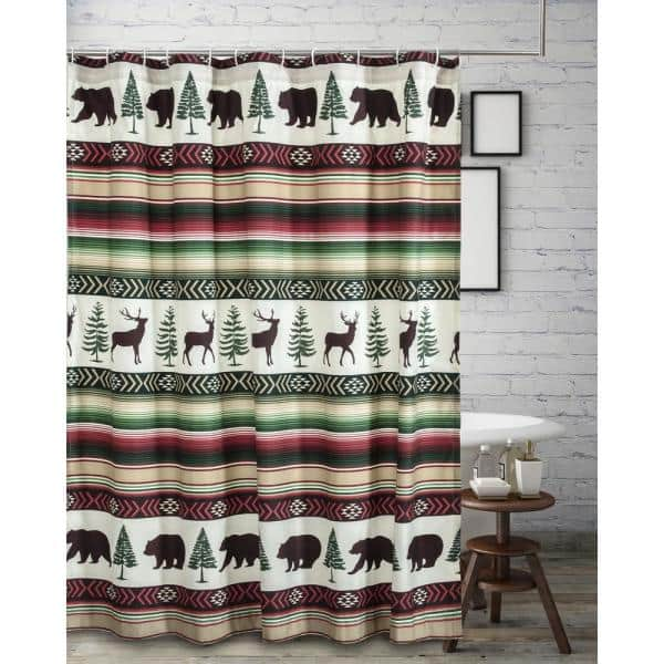 Detail Moose And Bear Shower Curtains Nomer 41