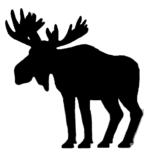 Detail Moose Clipart Nomer 48