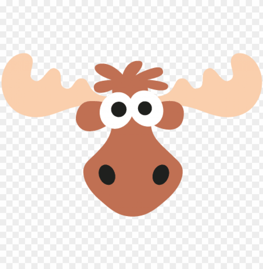 Detail Moose Face Clipart Nomer 16