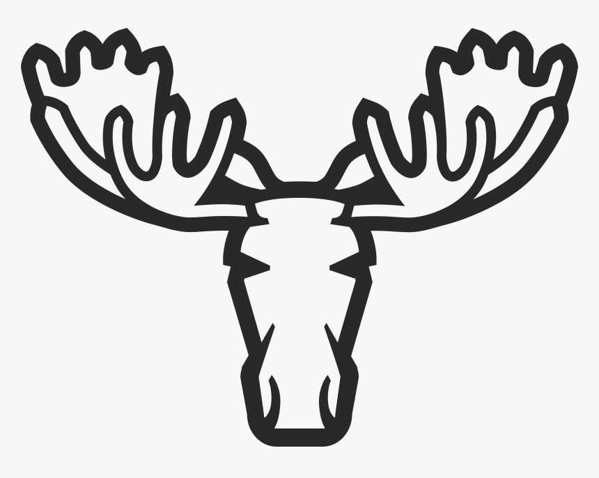 Detail Moose Face Clipart Nomer 17