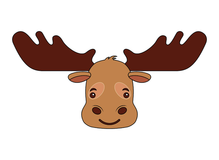 Detail Moose Face Clipart Nomer 6