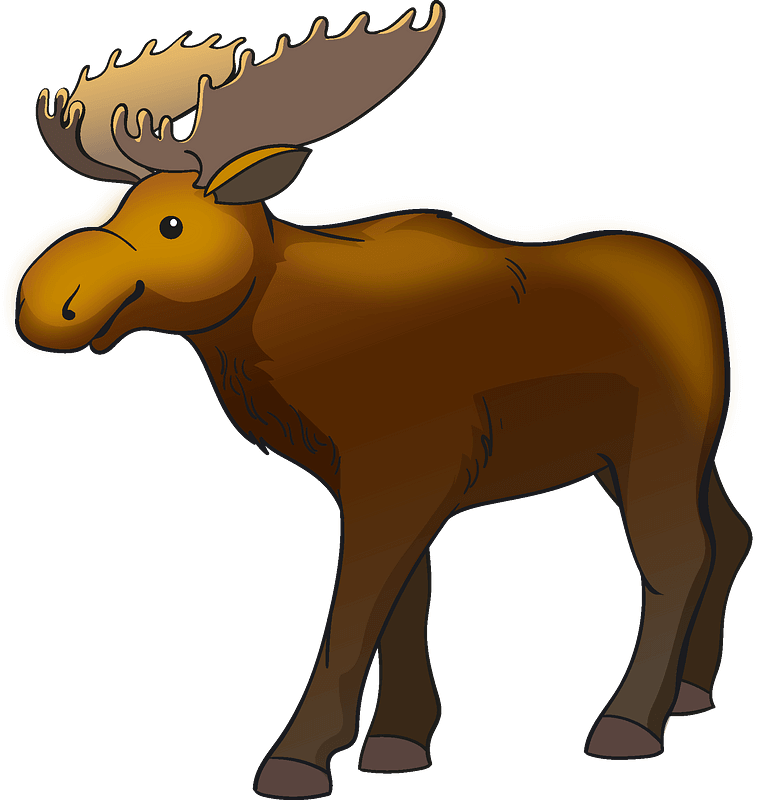 Detail Moose No Background Nomer 55