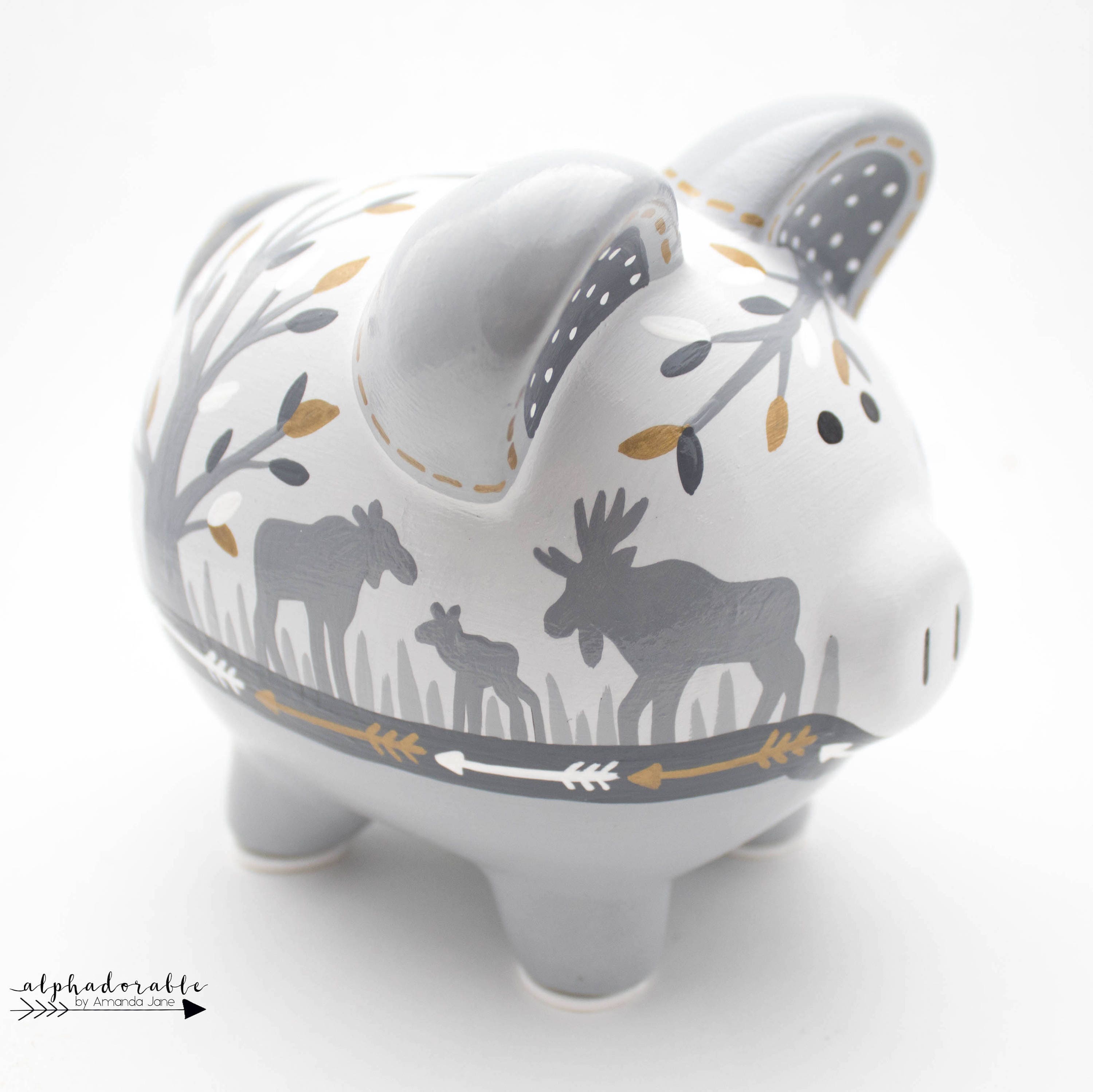 Detail Moose Piggy Bank Nomer 13