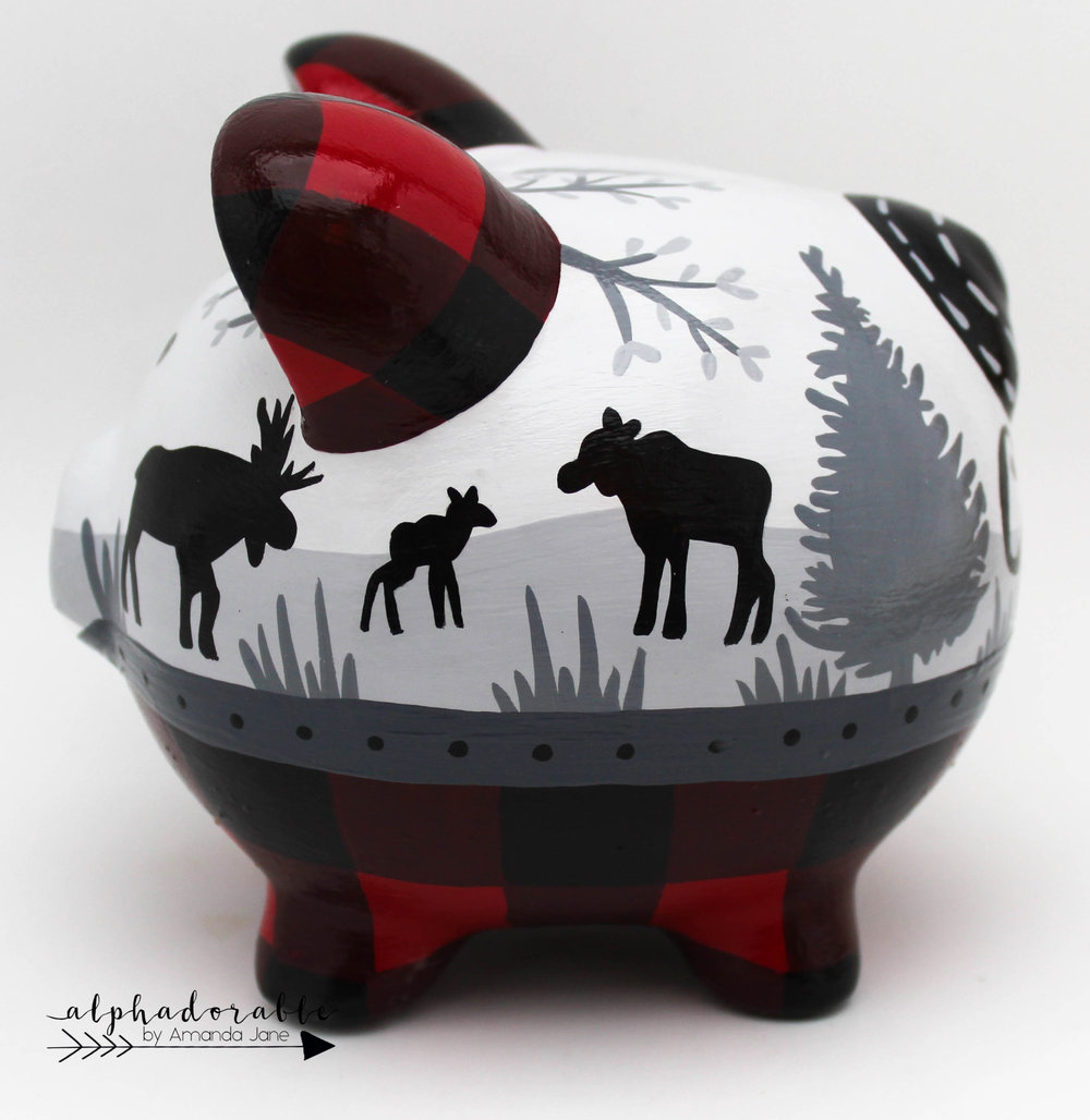 Detail Moose Piggy Bank Nomer 18