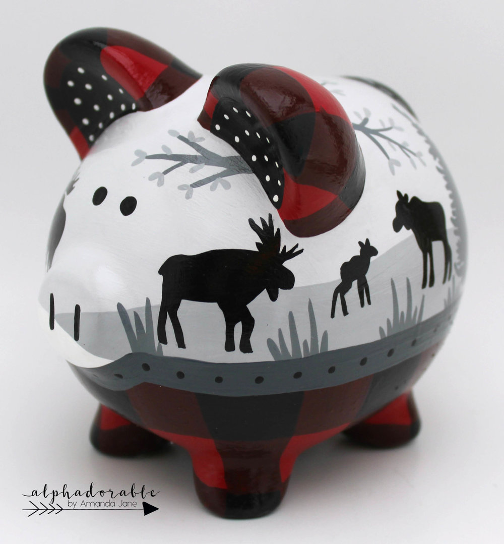 Detail Moose Piggy Bank Nomer 7