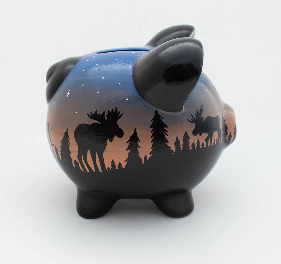 Detail Moose Piggy Bank Nomer 10