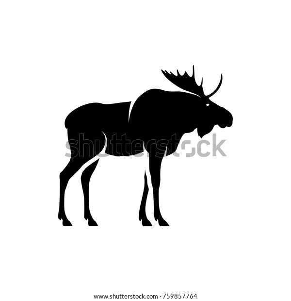 Detail Moose Silhouette Png Nomer 40