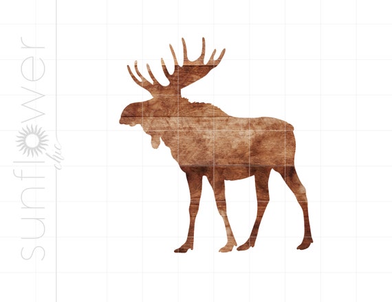 Detail Moose Silhouette Png Nomer 41