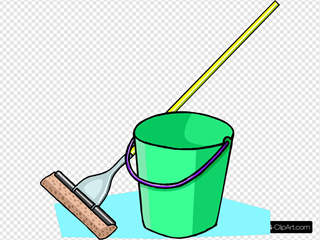 Detail Mop And Broom Clipart Nomer 37