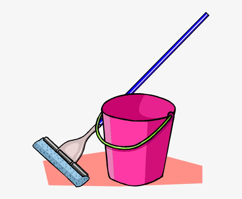 Detail Mop And Bucket Clip Art Nomer 27