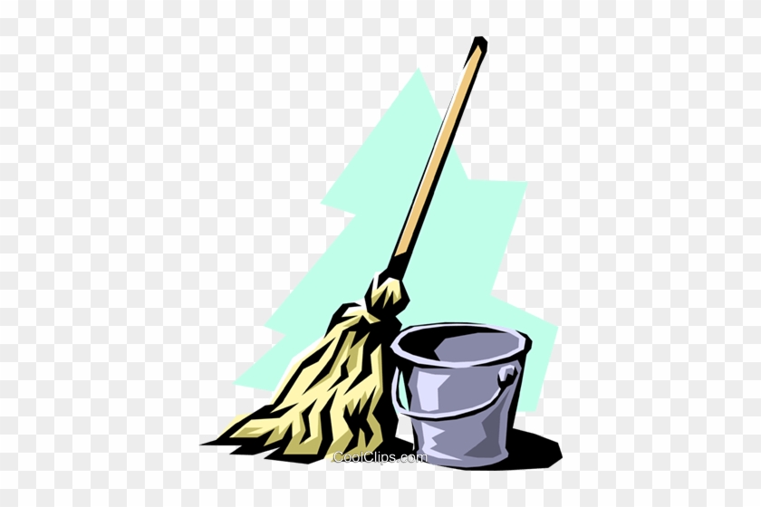 Detail Mop And Bucket Clipart Nomer 21