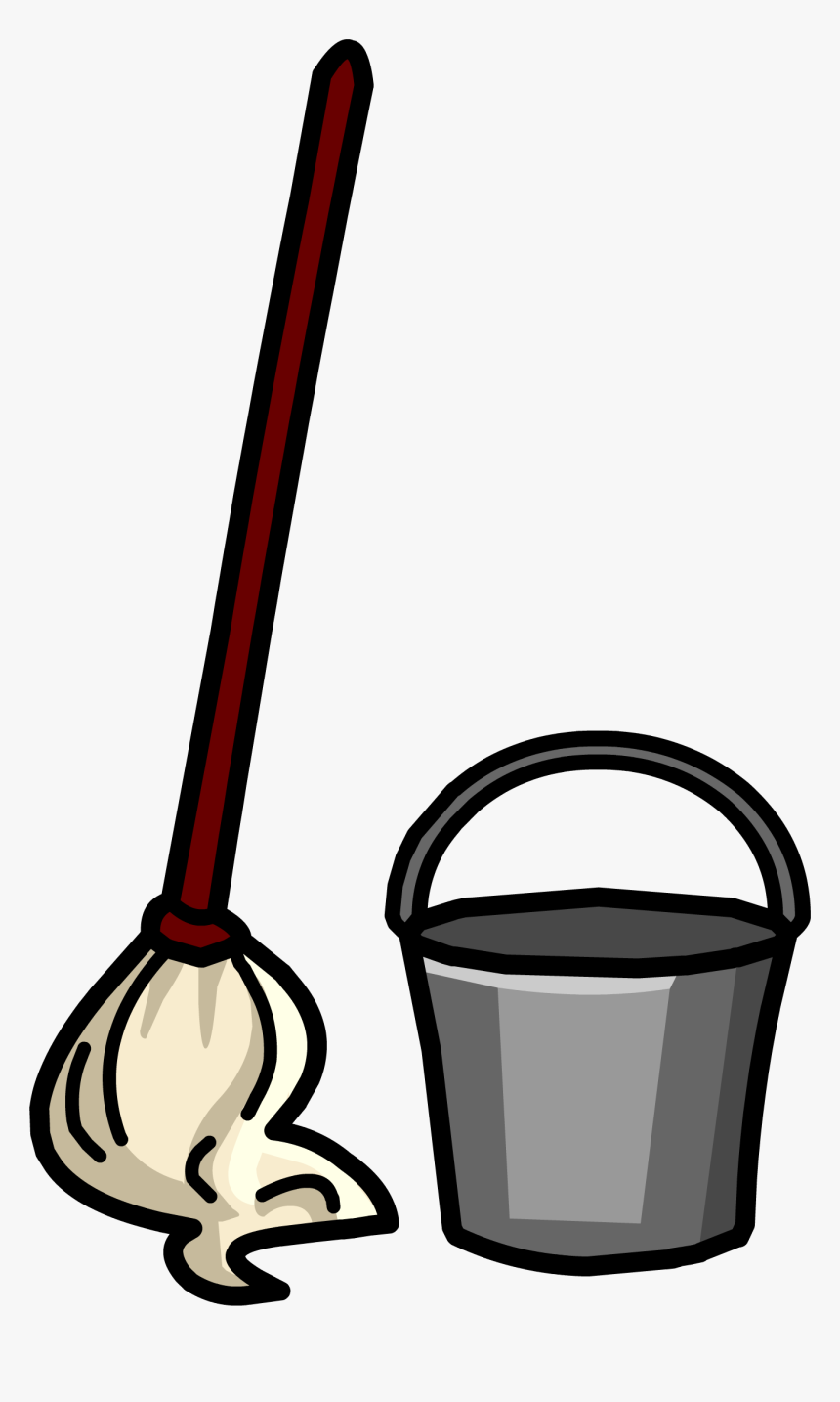 Detail Mop And Bucket Clipart Nomer 9