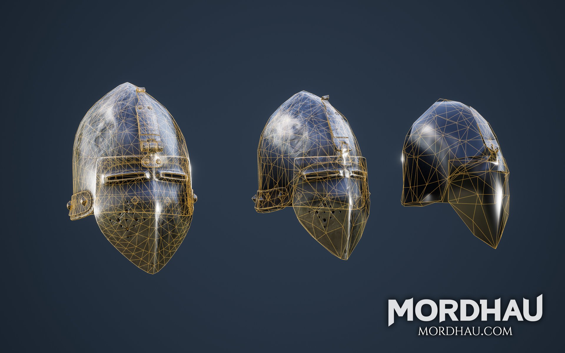 Detail Mordhau Helmets Nomer 40