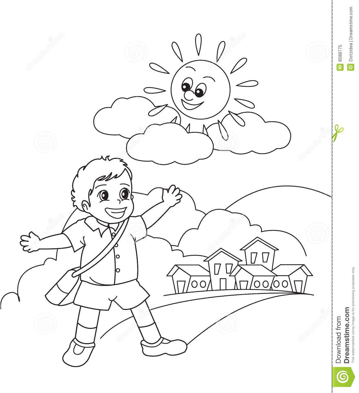 Detail Morning Clipart Black And White Nomer 19