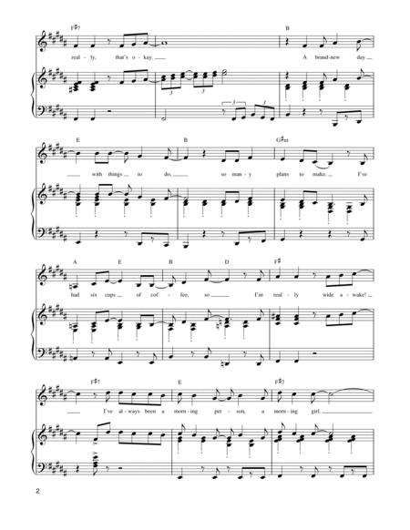 Detail Morning Person Shrek Sheet Music Nomer 10