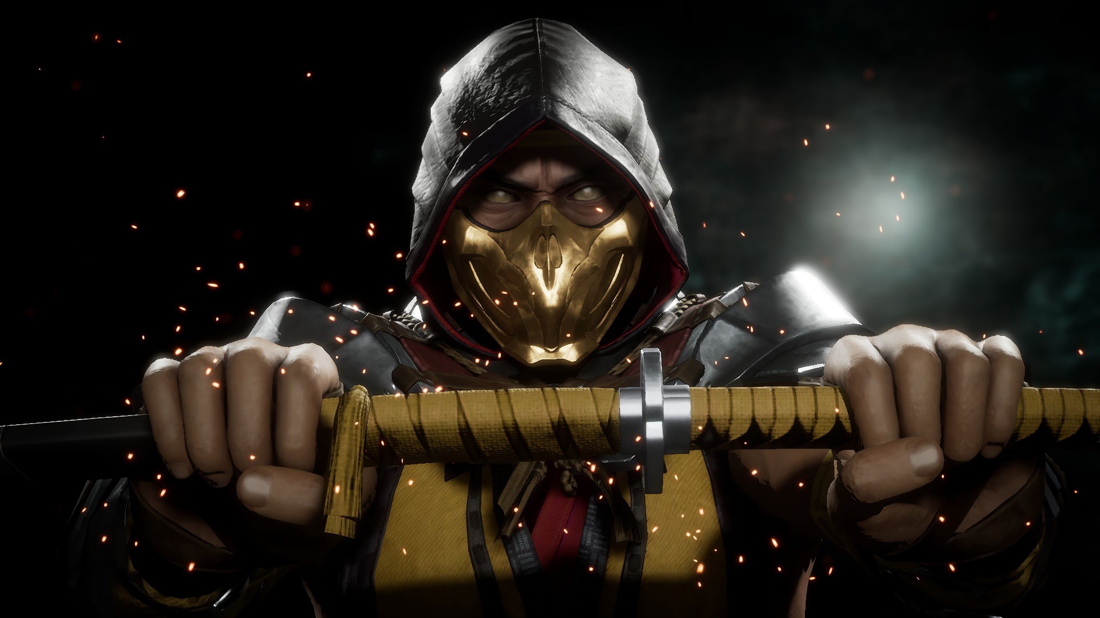 Detail Mortal Kombat 11 Scorpion Wallpaper Nomer 3