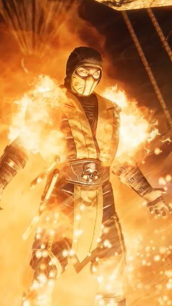 Detail Mortal Kombat 11 Scorpion Wallpaper Nomer 25