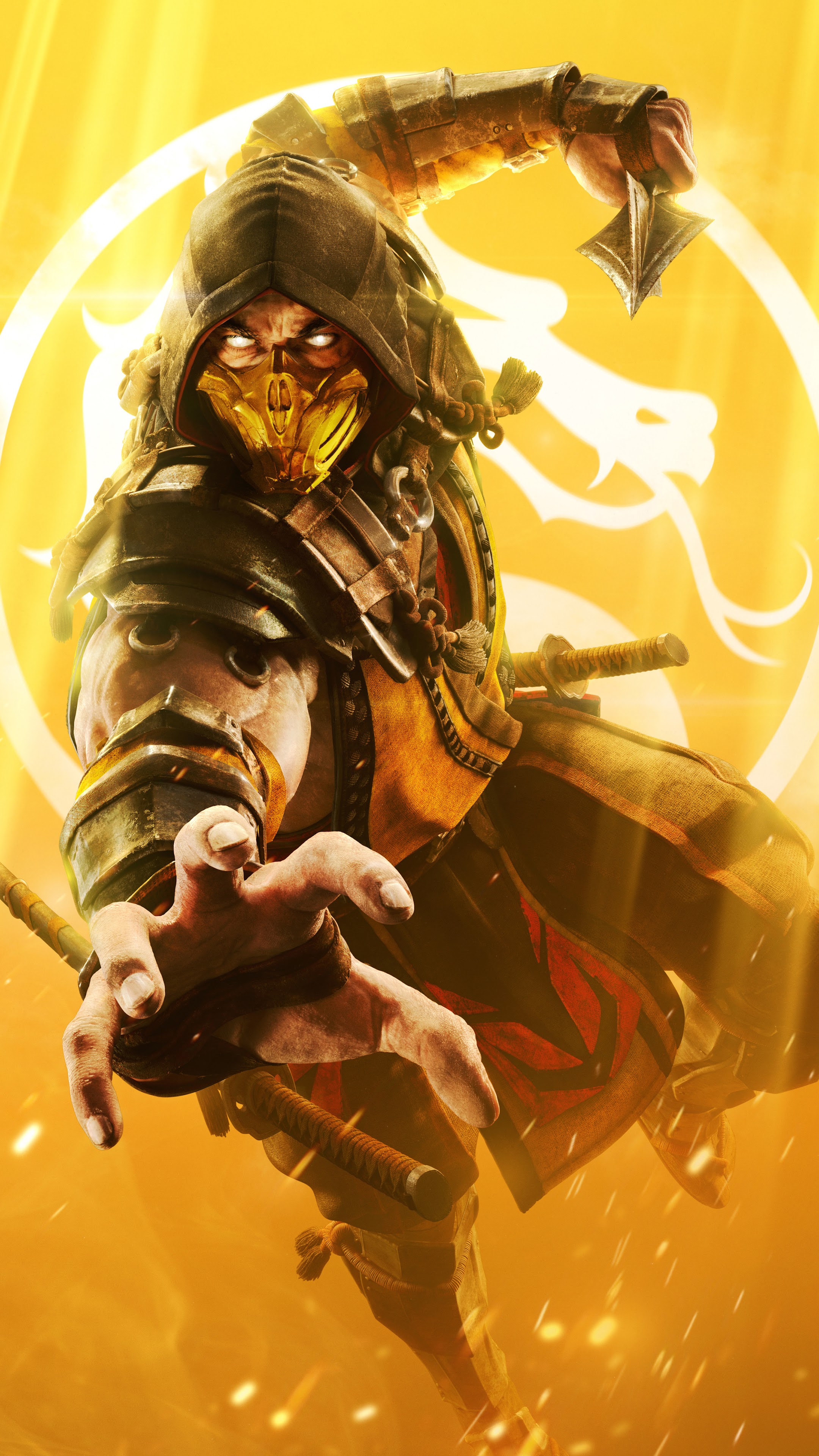 Detail Mortal Kombat 11 Scorpion Wallpaper Nomer 28