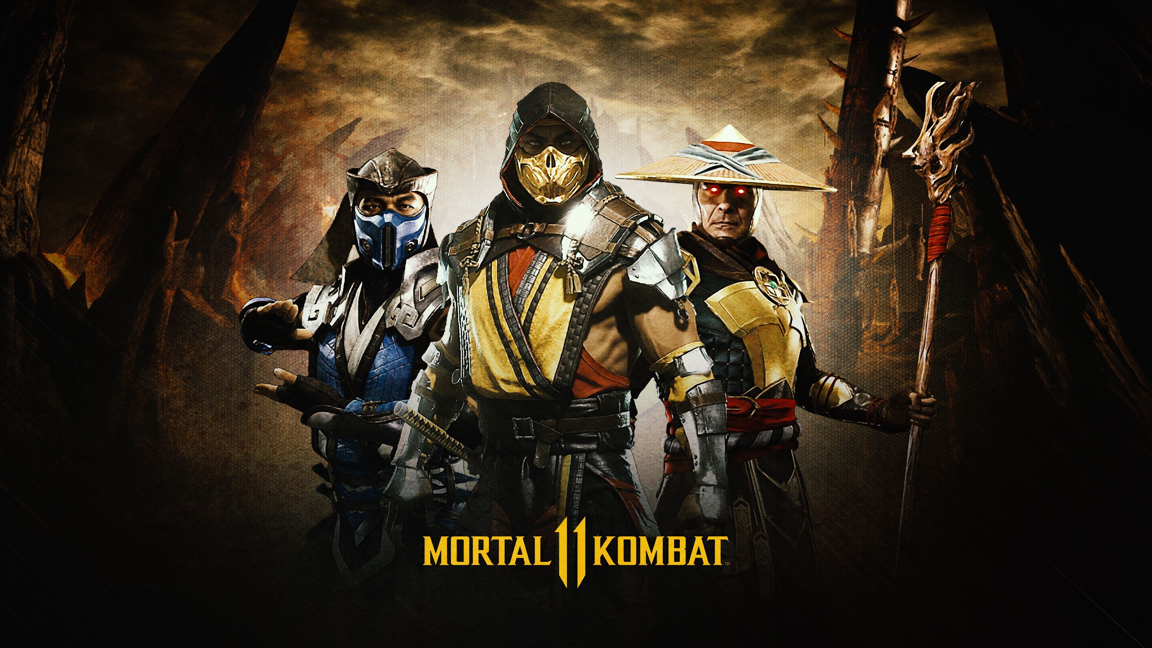 Detail Mortal Kombat 11 Scorpion Wallpaper Nomer 38