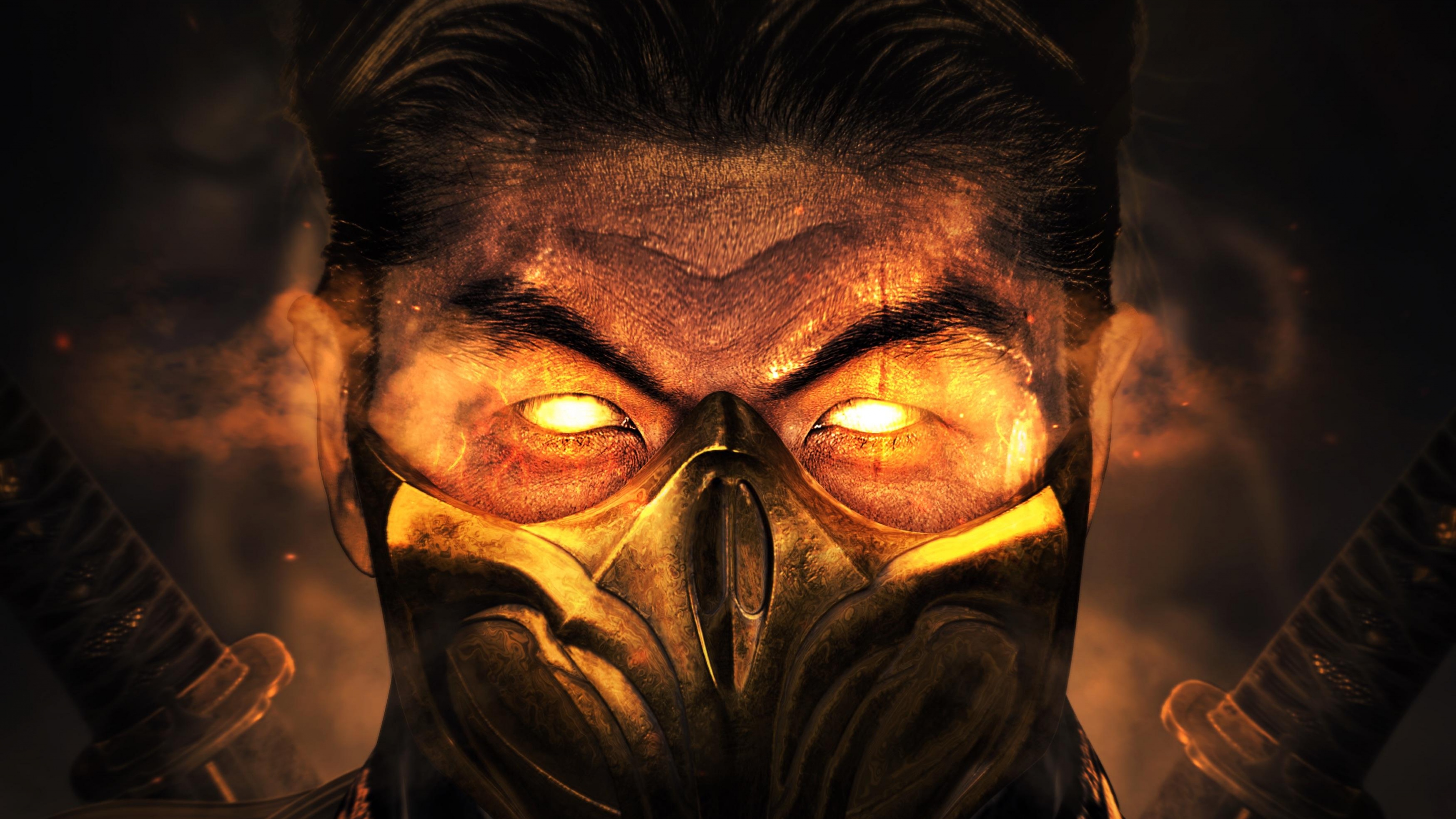 Detail Mortal Kombat 11 Scorpion Wallpaper Nomer 44