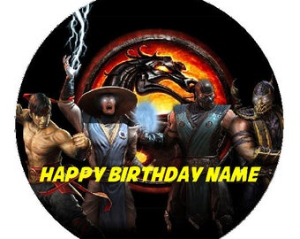Detail Mortal Kombat Birthday Banner Nomer 29