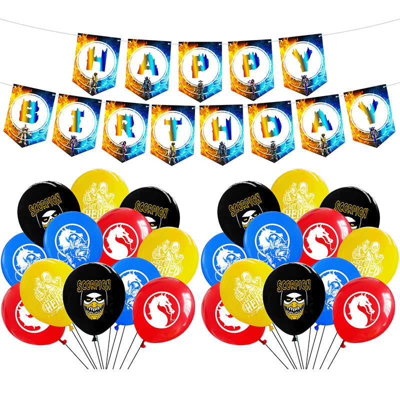 Detail Mortal Kombat Birthday Banner Nomer 55