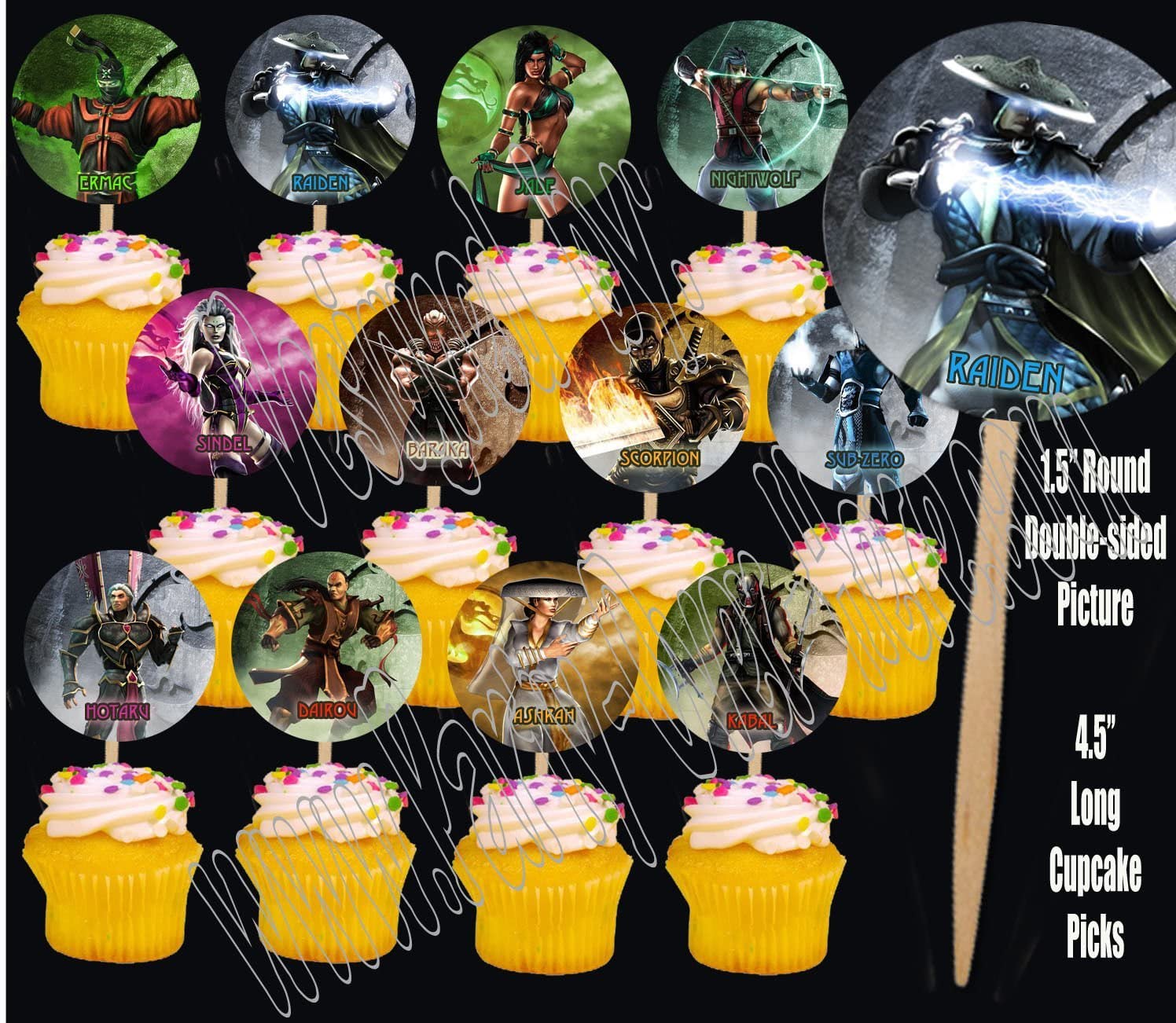 Detail Mortal Kombat Birthday Banner Nomer 10