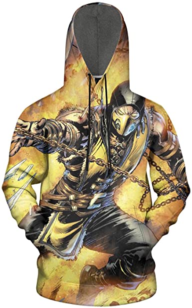 Detail Mortal Kombat Hoodie Amazon Nomer 6