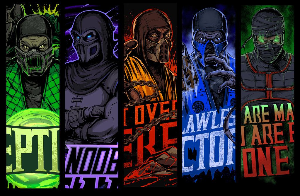 Detail Mortal Kombat Ninjas Wallpaper Nomer 3