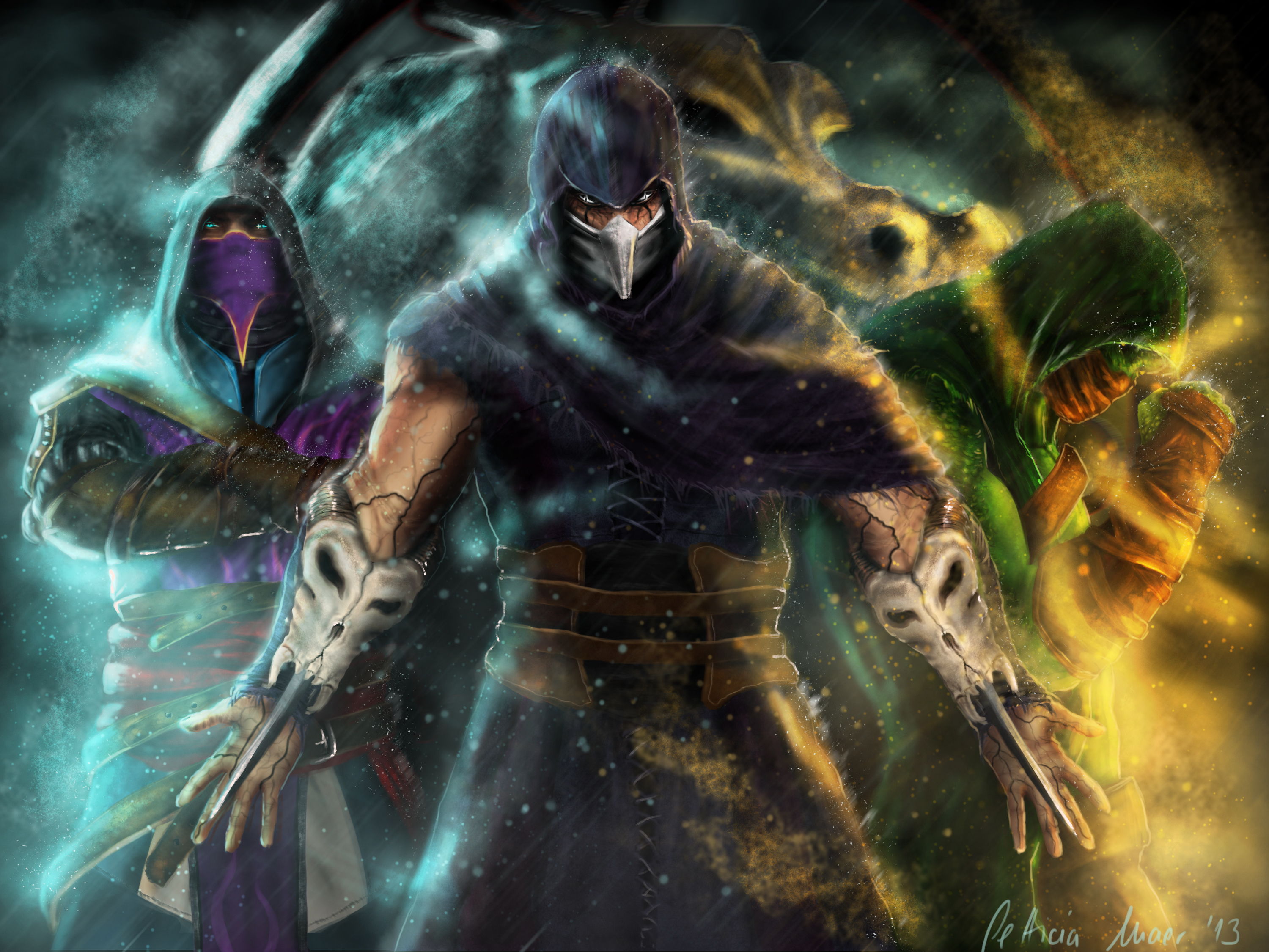 Detail Mortal Kombat Rain Wallpaper Nomer 36