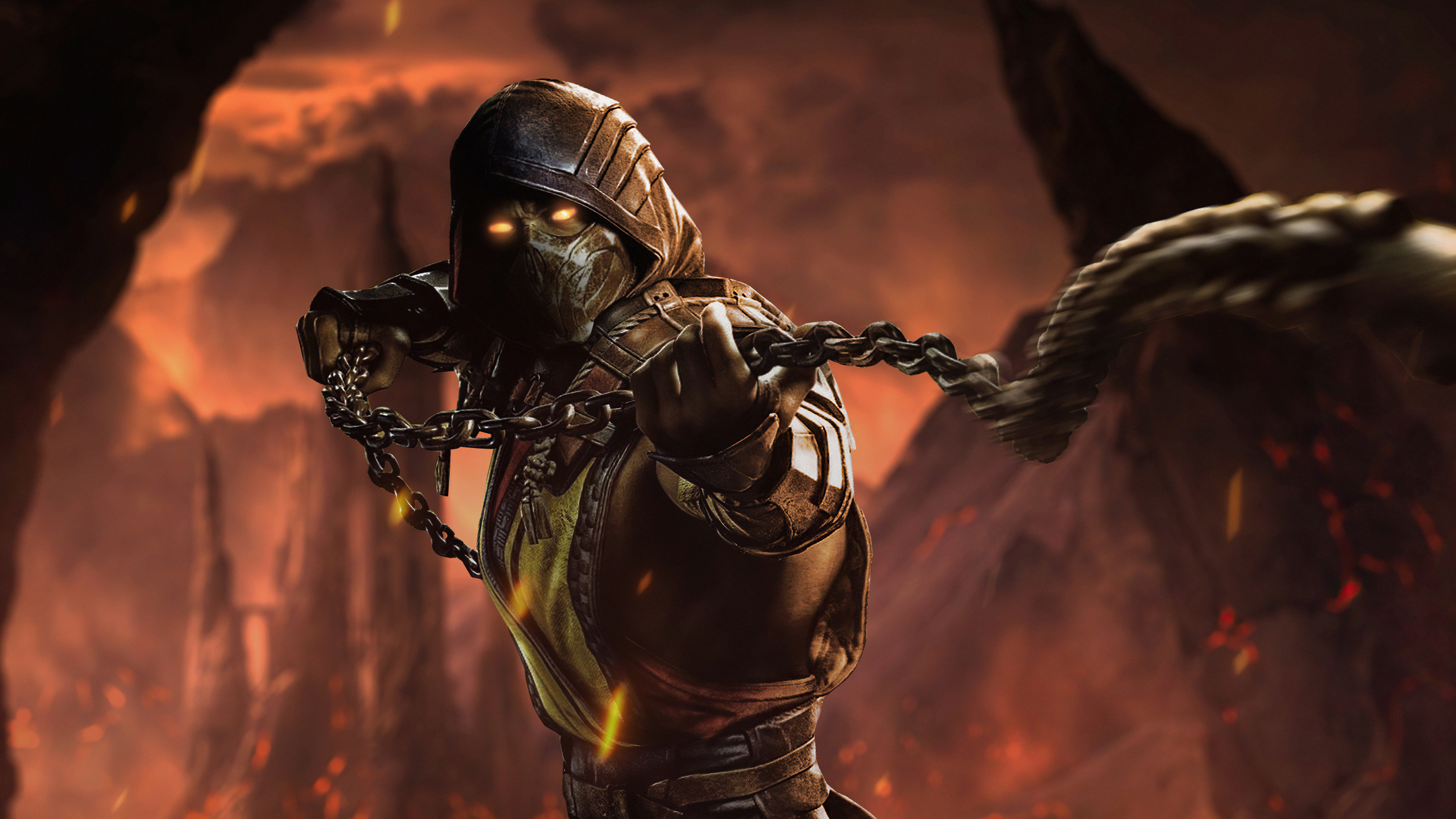 Detail Mortal Kombat Scorpion Background Nomer 3