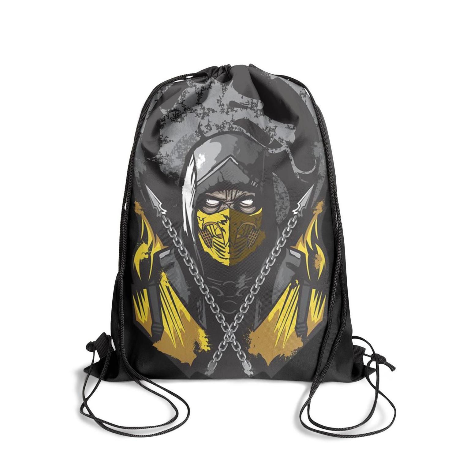 Detail Mortal Kombat Scorpion Backpack Nomer 20