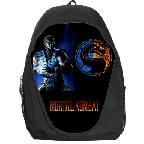 Detail Mortal Kombat Scorpion Backpack Nomer 28