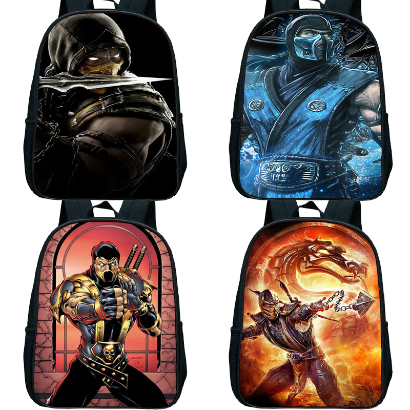 Detail Mortal Kombat Scorpion Backpack Nomer 55