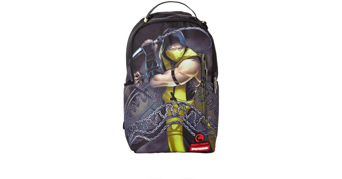 Detail Mortal Kombat Scorpion Backpack Nomer 7
